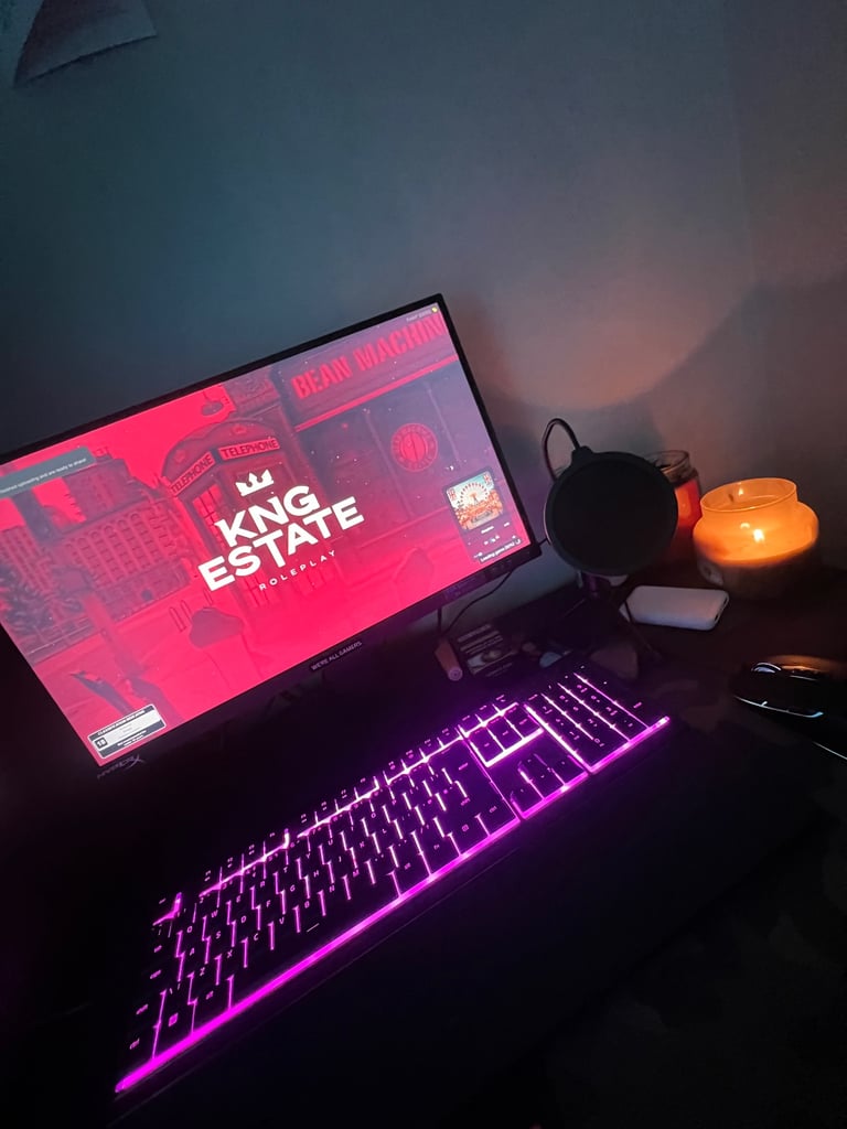 Gaming pc full set up 