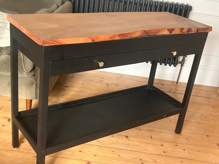 Upcycled console table 
