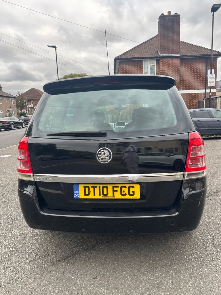 Vauxhall, ZAFIRA, MPV, 2010, Manual, 1796 (cc), 5 doors