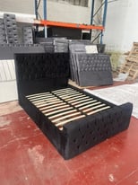 Heaven Beds Velvet Storage Bed