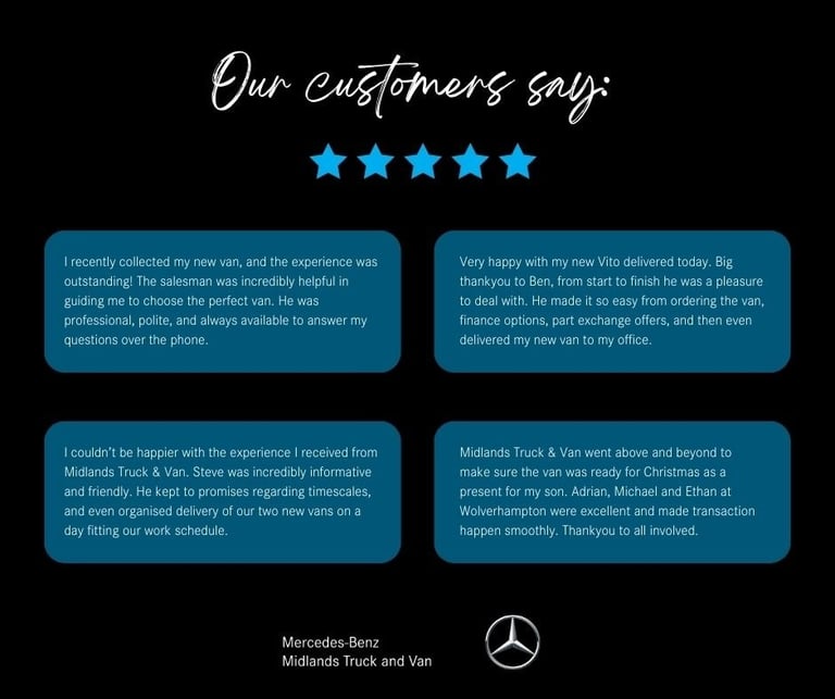 2024 Mercedes-Benz Vito 85kW 66kWh Progressive Panel Van L2 Auto 115PS PANEL VAN Electric Automatic