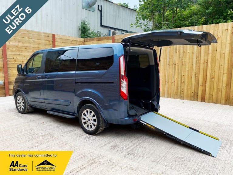 2018 Ford Tourneo Custom 3 Seat Auto Wheelchair Accessible Disabled Access Vehicle WAV MPV Diesel...