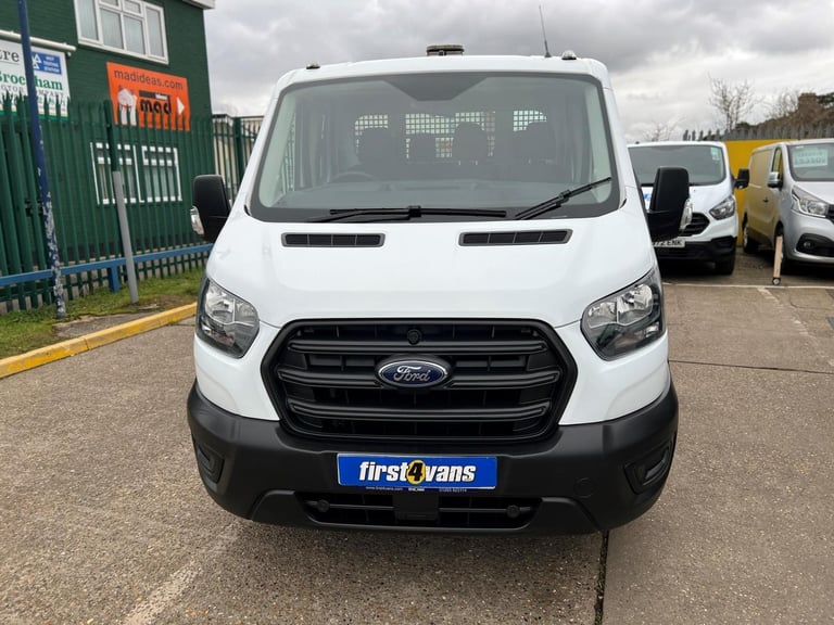 2021 Ford Transit 2.0 EcoBlue 130ps Double Cab Chassis ****ULEZ COMPLIANT**** T