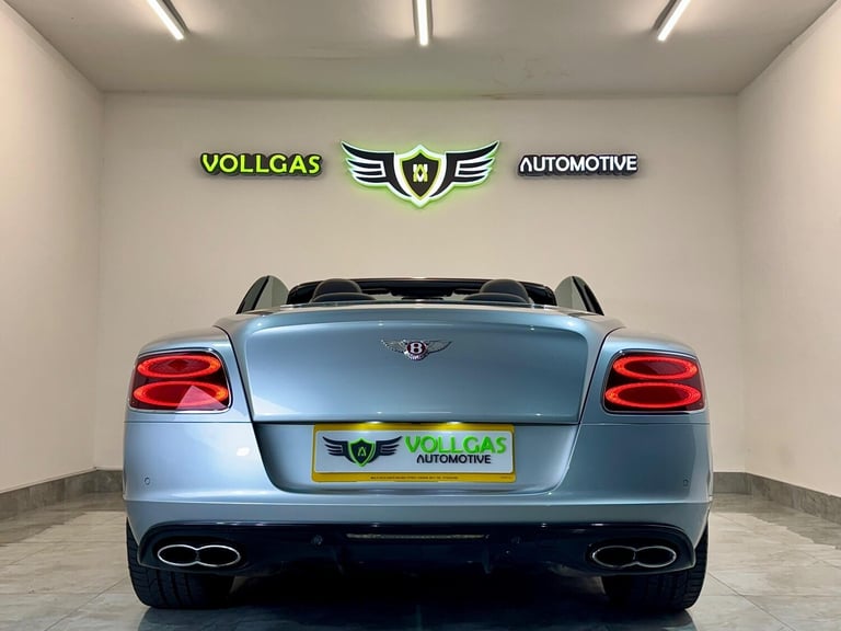 2015 Bentley Continental 4.0 V8 GTC S Auto 4WD Euro 5 2dr CONVERTIBLE Petrol Automatic