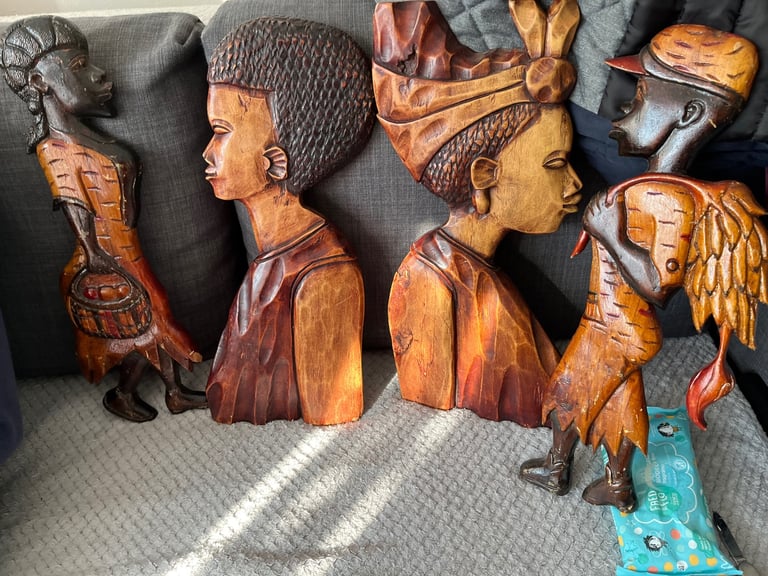 image for Vintage handmade sculptures