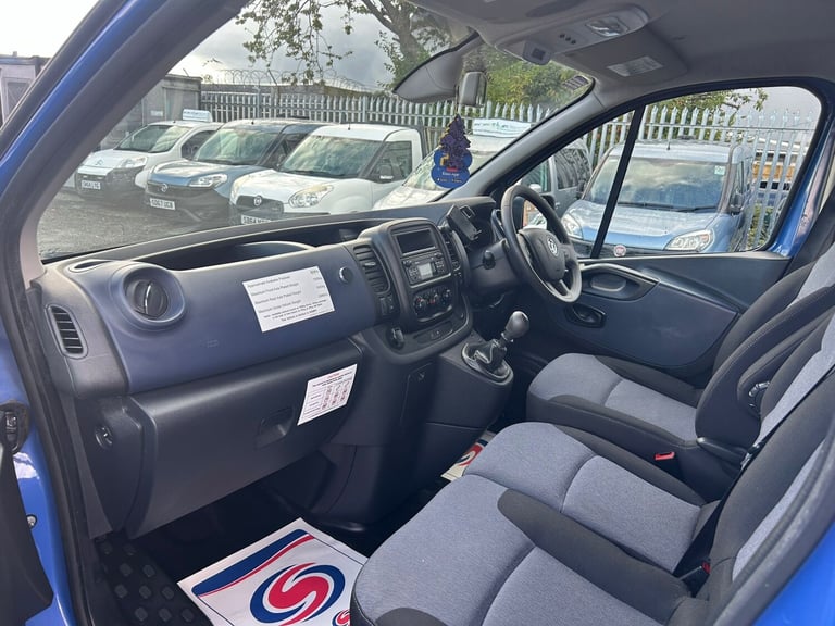 2018 Vauxhall Vivaro 2900 1.6CDTI BiTurbo 125PS H1 Van PANEL VAN Diesel Manual
