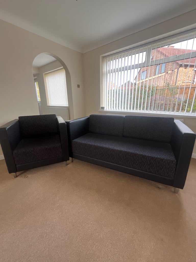 3 Seater Sofa and Chair 