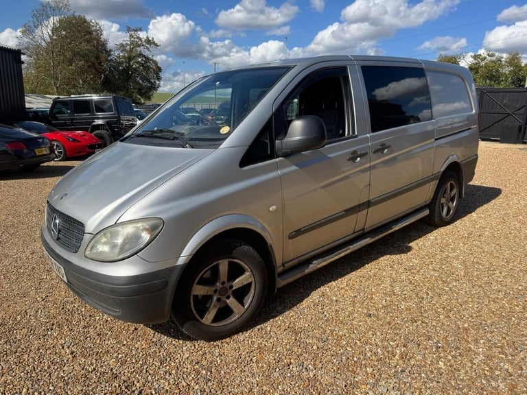 2008 Mercedes-Benz Vito 115CDI Van PANEL VAN DIESEL Manual
