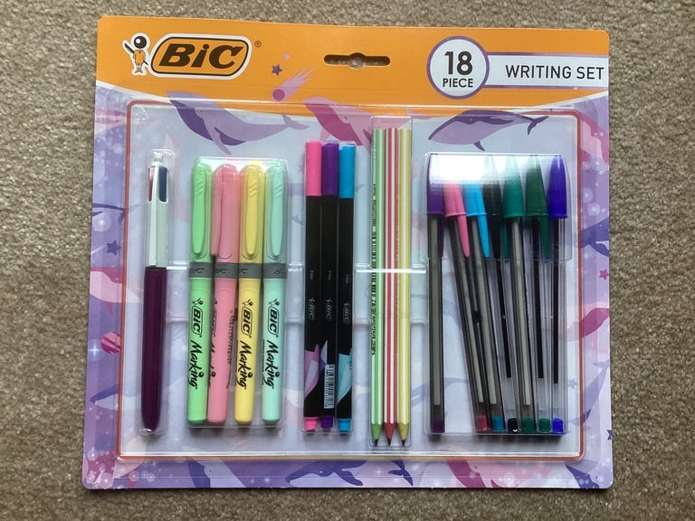 Bic 18 Piece Writing Set (Brand New)