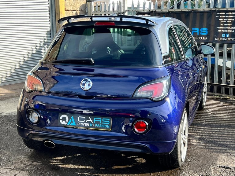 2017 Vauxhall ADAM 1.4T S 3dr HATCHBACK PETROL Manual