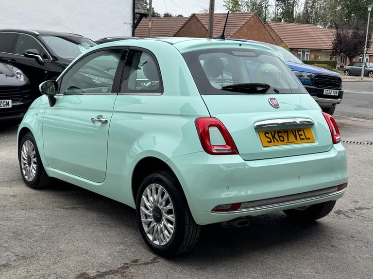 2018 Fiat 500 1.2 Lounge Euro 6 (s/s) 3dr HATCHBACK Petrol Manual