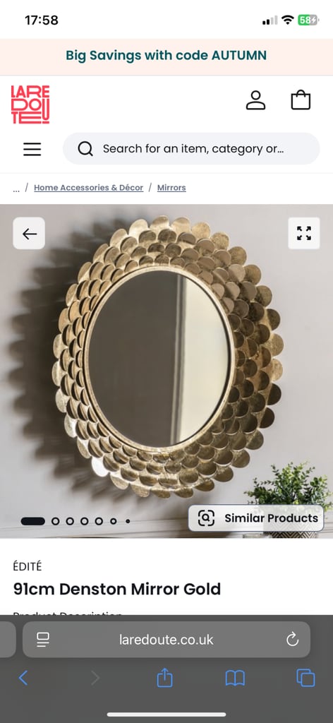 image for La redoute mirror