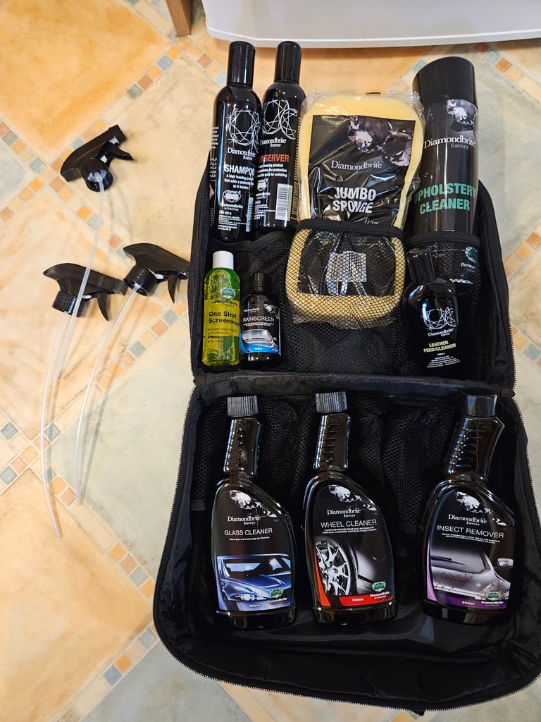 image for Car cleaning kit, brand new