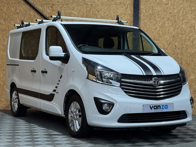 2016 Vauxhall Vivaro 1.6 CDTi 2900 BiTurbo ecoFLEX Sportive Crew Van Double Cab 5dr Diesel Manua ...