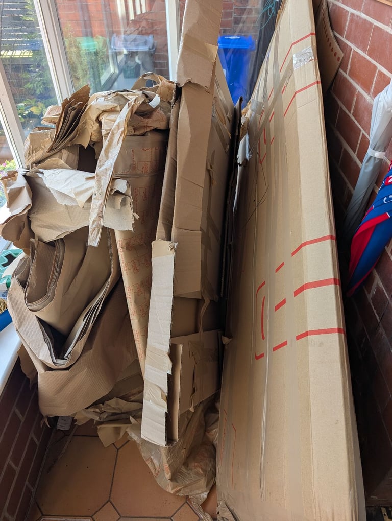 image for FREE packing paper and cardboard 