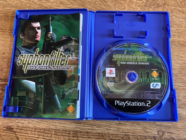 Syphon Filter The Omega Strain PlayStation 2 PS2 Case Game No Manual