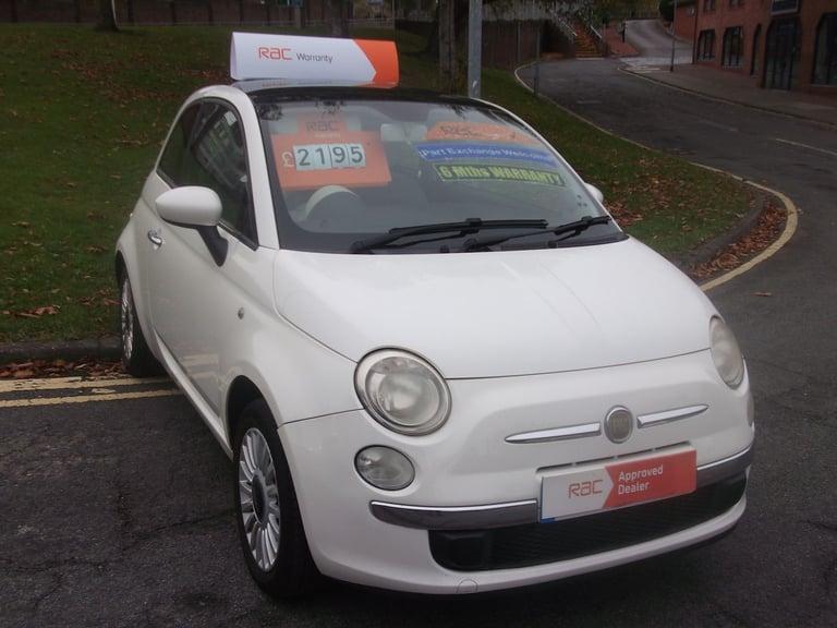 2008 Fiat 500 1.4 Lounge 3dr HATCHBACK PETROL Manual