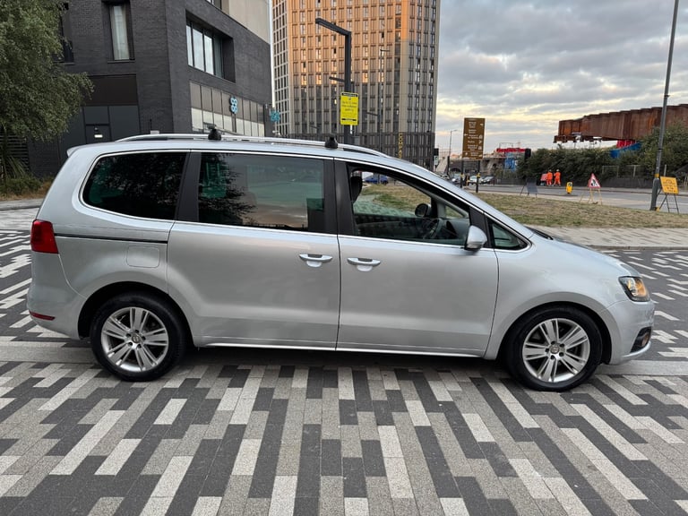 2015 SEAT ALHAMBRA SE 2.0 TDI CR 6 SPEED MANUAL 7 SEATER 5DR SILVER 