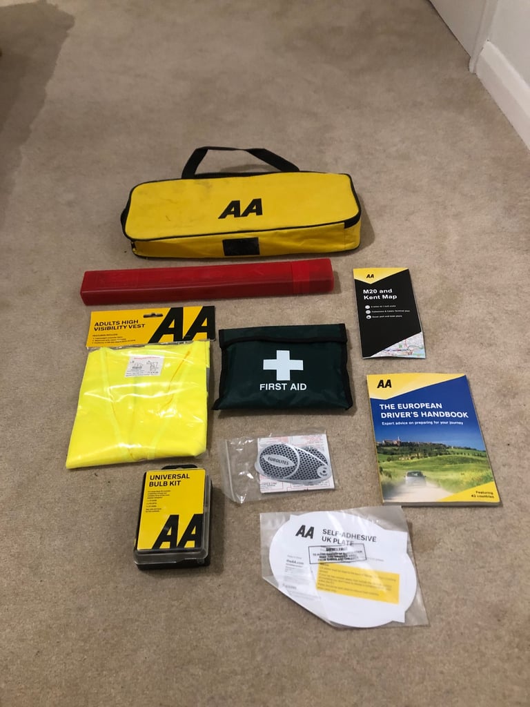 AA Roadside European Car Breakdown Kit Brand New