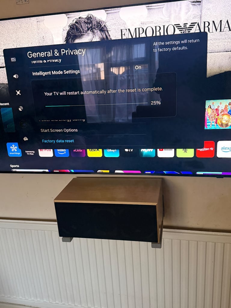 Samsung 8K tv 55inch smart television UHD separate power box 