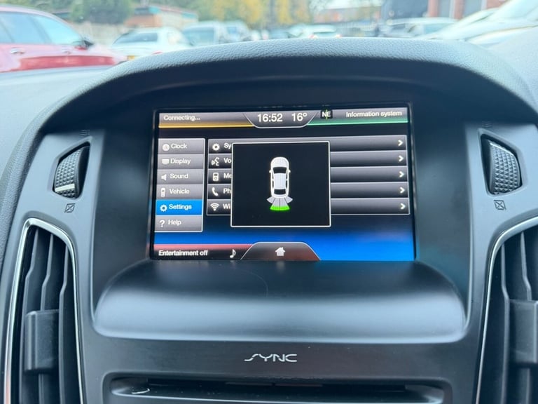 2016 Ford Focus 1.0 EcoBoost 125 Zetec 5dr Auto HATCHBACK PETROL Automatic