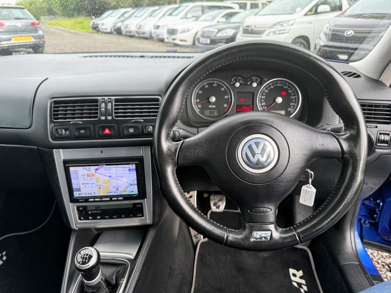 FRESH IMPORT 2004 VW GOLF R32 MK4 BLUE 3.2 V6 PETROL 5 DOOR 6 SPEED MANUAL