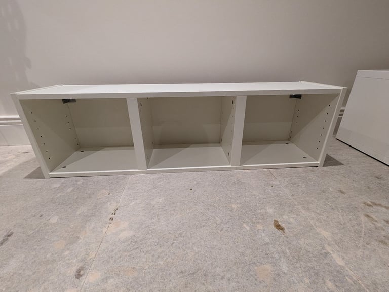 image for White Ikea Billy Shelving Unit
