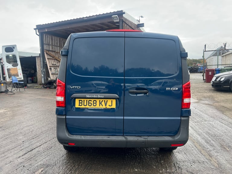 2018 Mercedes-Benz Vito 111CDI Van PANEL VAN Diesel Manual