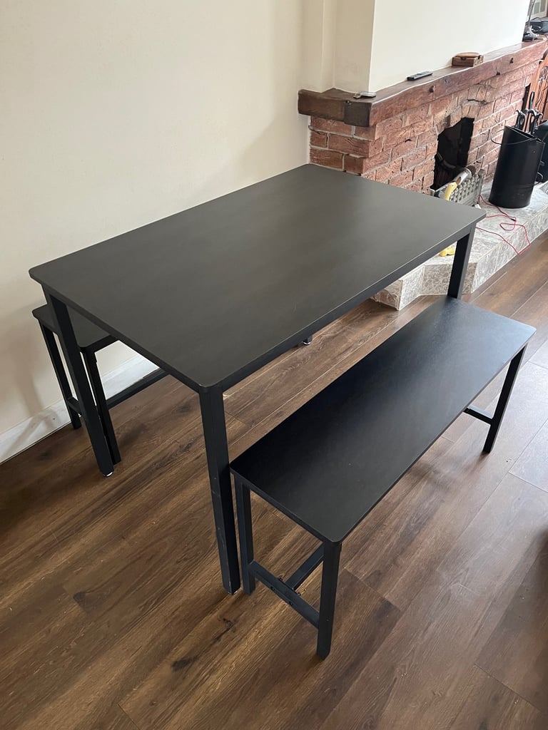 image for Dining Room Table and Benches