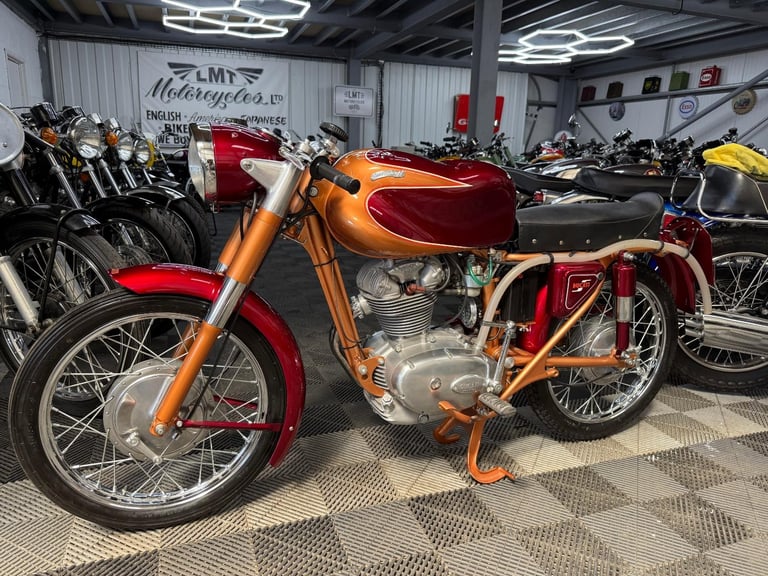 1958 Ducati 175 sport, press tube, outstanding quality, the best we’ve seen 