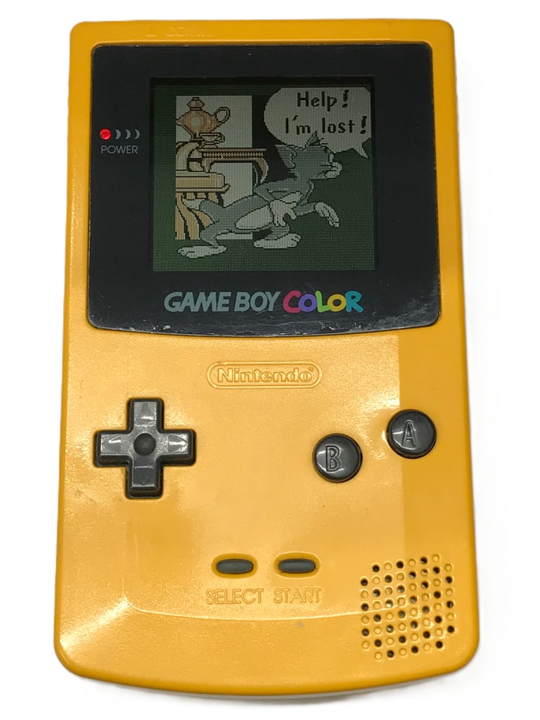 Nintendo Game Boy color Pocket Console yellow