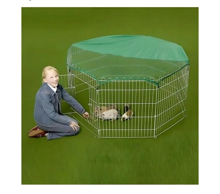image for VivaPet Double Dragon Pet Playpen enclosure for small dogs, cats, rabbits and other small animals 