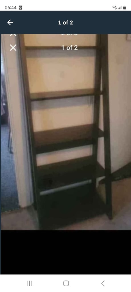 image for Black sturdy/ heavy display unit  