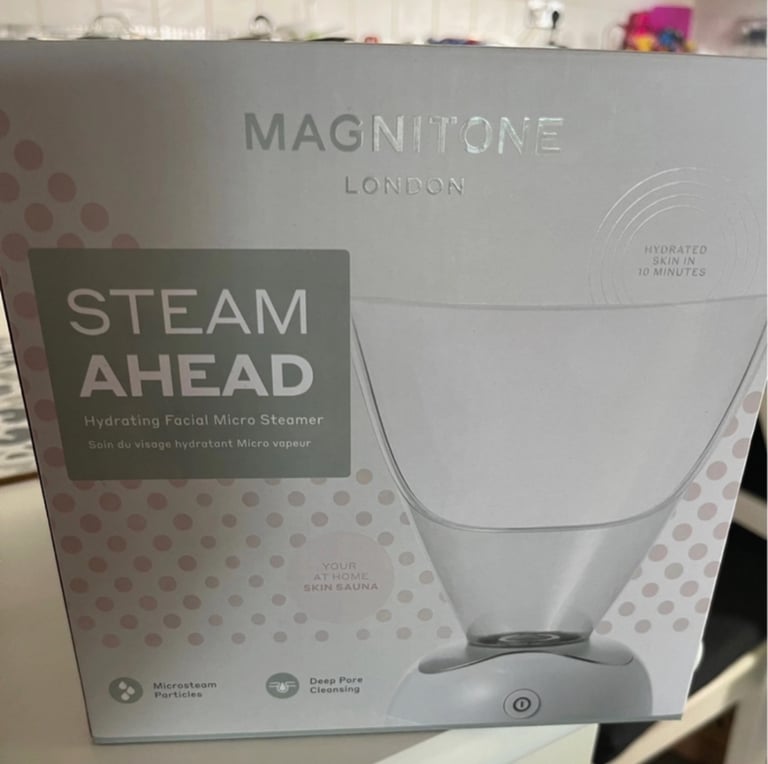 Magnitone Steam Ahead Hydrating Facial Micro Steamer