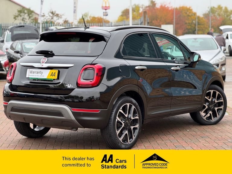 2021 Fiat 500X 1.3 FireFly Turbo MultiAir Cross Plus SUV Cinema Black Petrol DCT Euro 6 (s HATCHB...