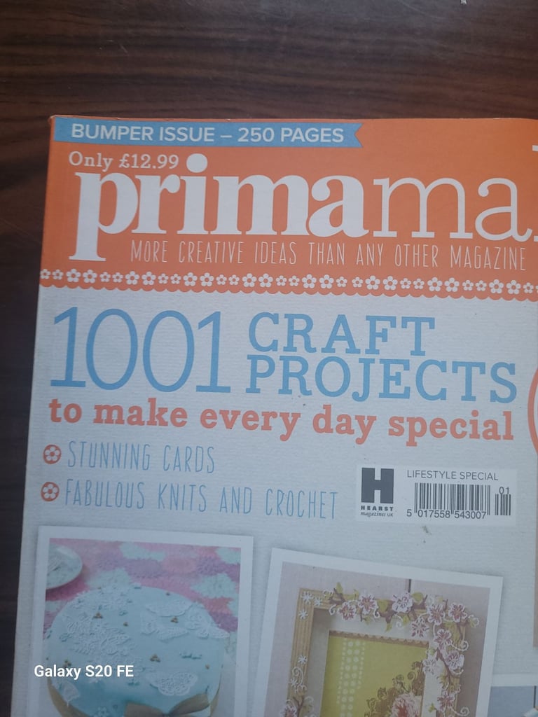 Prima Makes "1001 Craft Projects" Bumper Magazine – 250 Page Special Edition