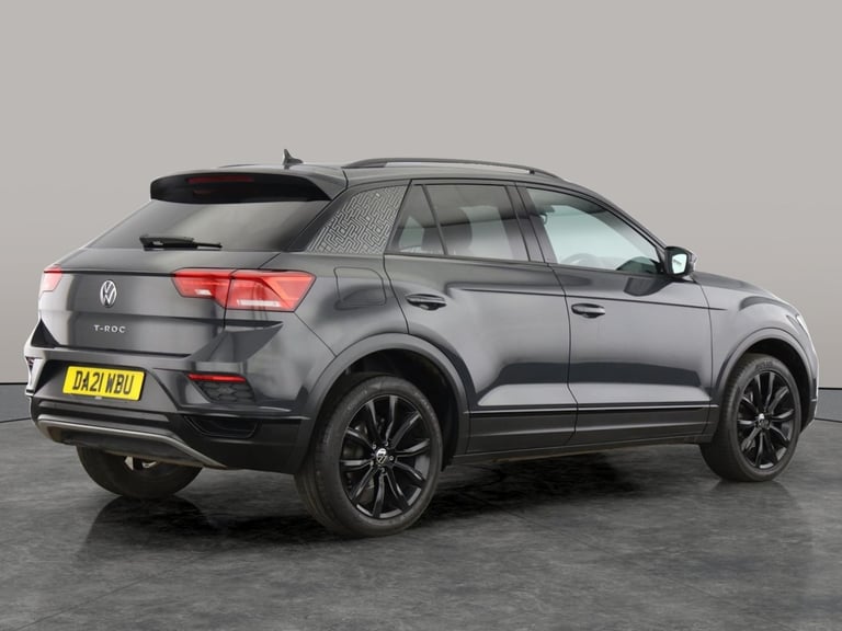 2021 Volkswagen T-Roc 1.5 TSI EVO Black Edition SUV 5dr Petrol DSG Euro 6 (s/s) (150 ps) - ADAPT ...