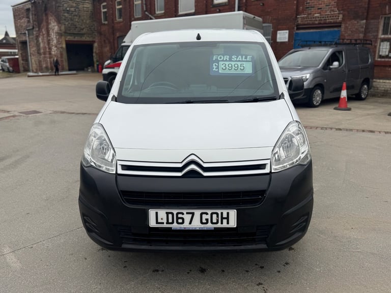 2017 Citroen Berlingo 1.6 BlueHDi 625Kg Enterprise 75ps PANEL VAN Diesel Manual