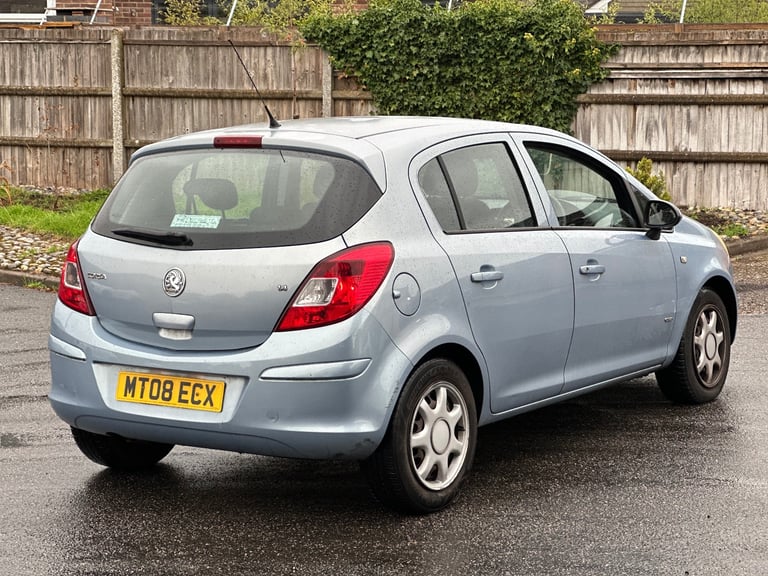 2008 Vauxhall Corsa SE Automatic 1.4L Petrol 69,000 Miles Full Service History 1YR NEW MOT  1 OWNER