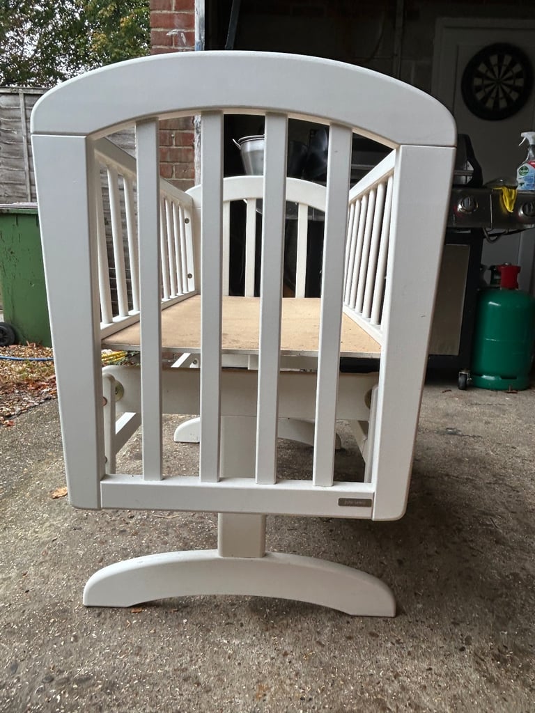 Swinging cot. Crib. From John Lewis. Possible delivery 