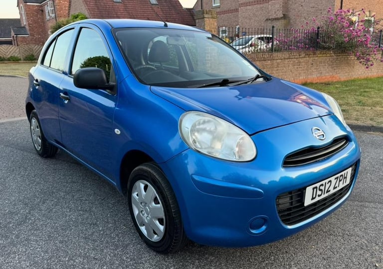 2012 NISSAN MICRA 1.2 VISIA 5 DOOR GENUINE 74,000 MILES LONG MOT JUST SERVICED!