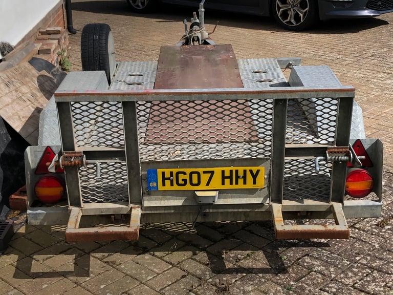 Plant Excavator Timberwolf twin wheel  trailer