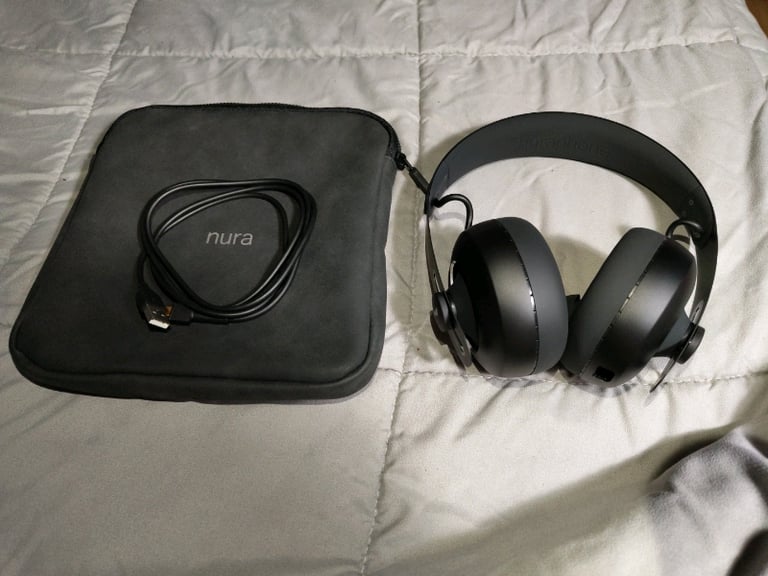Headphones nura nuraphones with bag and charging cable