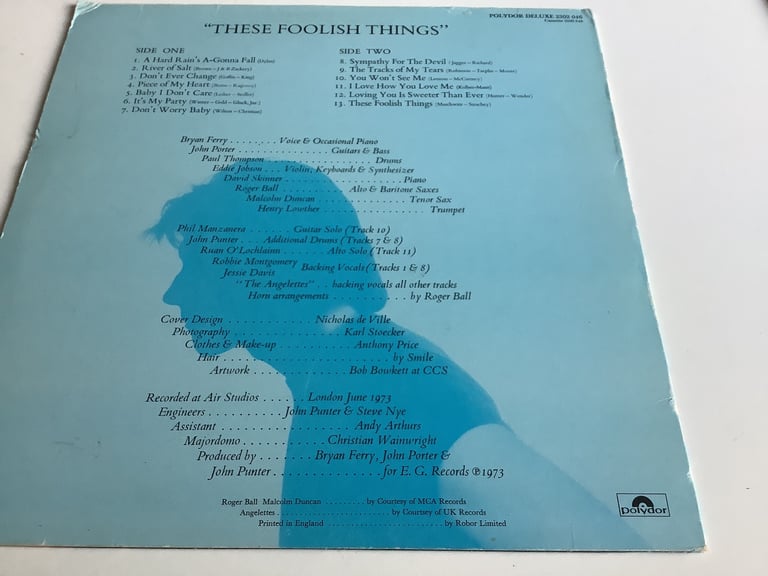 Vinyl Bryan Ferry
