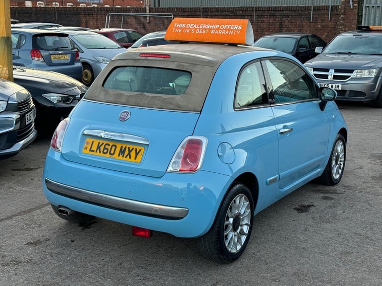 2021 Fiat 500 0.9 TwinAir Cult Convertible 2dr Petrol Dualogic Euro 6 (s/s) (85 bhp) Convertible ...