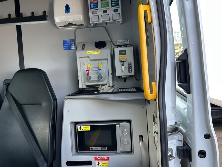 2022 Ford Transit 350 LEADER 2.0 ECOBLUE 130 BHP MESSING UNIT WELFARE VAN WITH TOILET EURO 6 Spec...