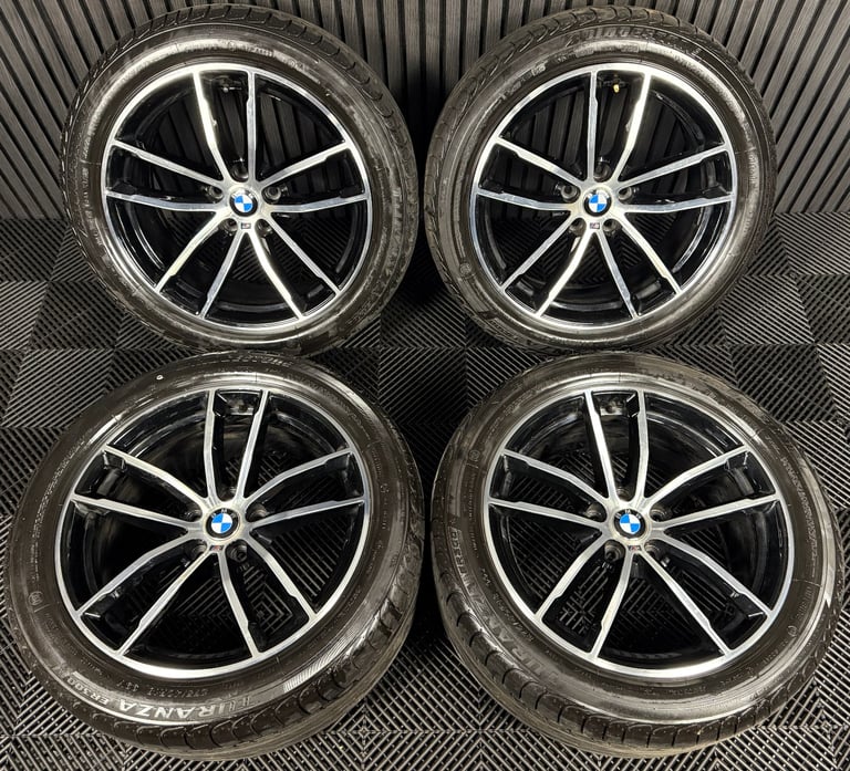 image for 18'' GENUINE BMW 5 SERIES 4 662 M SPORT G30 G31 ALLOY WHEELS TYRES ALLOYS