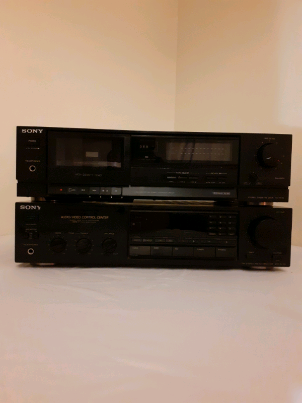 Sony Stereo Receiver/Cassette Deck 