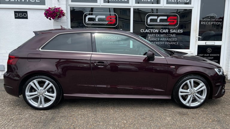 2014 Audi A3 1.8 TFSI S line S Tronic quattro Euro 6 (s/s) 3dr HATCHBACK Petrol Automatic