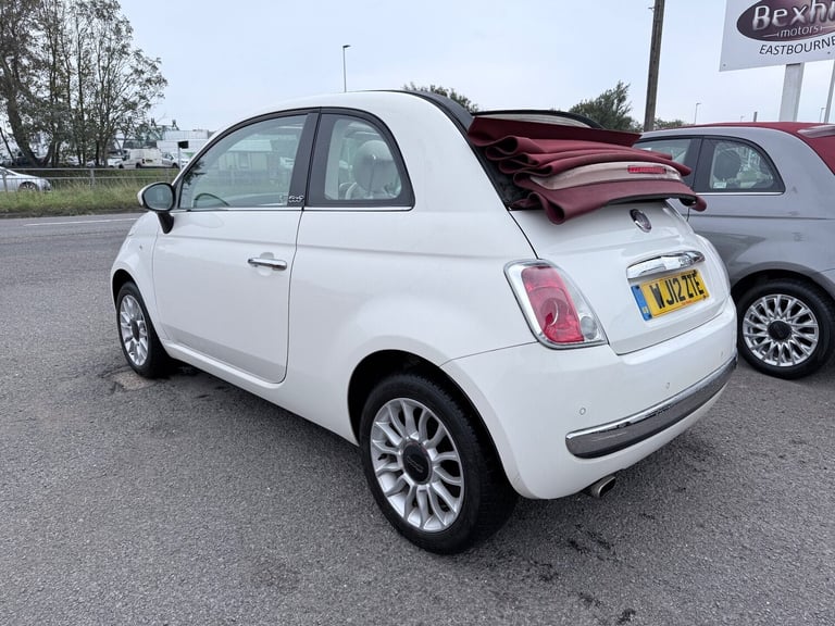 2012 Fiat 500 LOUNGE CONVERTIBLE Convertible Petrol Manual